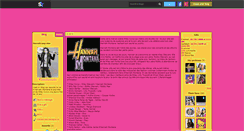 Desktop Screenshot of hannah-pop-star.skyrock.com