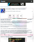 Tablet Screenshot of delfineroufignac.skyrock.com