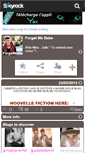 Mobile Screenshot of forgetmebabe.skyrock.com