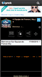 Mobile Screenshot of equipe-de-france-sky.skyrock.com
