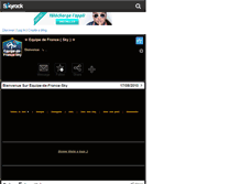 Tablet Screenshot of equipe-de-france-sky.skyrock.com