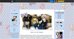 Desktop Screenshot of kuroshitsuji-erotisme.skyrock.com