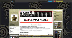 Desktop Screenshot of inxs-simpleminds.skyrock.com