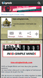 Mobile Screenshot of inxs-simpleminds.skyrock.com