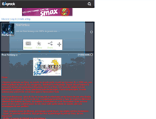 Tablet Screenshot of finalfantasyx62.skyrock.com