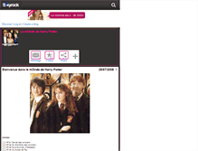 Tablet Screenshot of harrypotter0607.skyrock.com