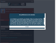 Tablet Screenshot of martinmystere91.skyrock.com