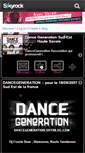 Mobile Screenshot of dancegeneration-sudest.skyrock.com