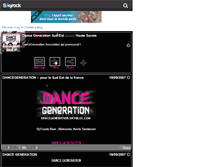 Tablet Screenshot of dancegeneration-sudest.skyrock.com