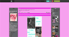 Desktop Screenshot of pink-and-horses.skyrock.com