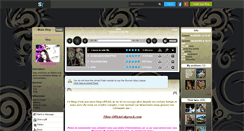 Desktop Screenshot of chanteuseavie.skyrock.com