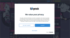 Desktop Screenshot of oceane-ma.skyrock.com