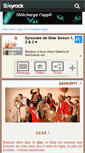 Mobile Screenshot of glee-gleek-club.skyrock.com