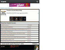 Tablet Screenshot of chaudron-acoustik.skyrock.com