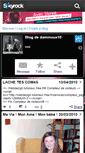Mobile Screenshot of daminoux10.skyrock.com