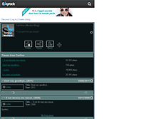Tablet Screenshot of carliina-musique.skyrock.com
