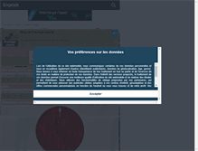 Tablet Screenshot of prestige-cherie.skyrock.com