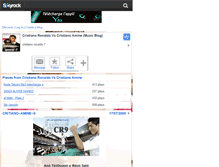Tablet Screenshot of cristiano--amine--7.skyrock.com