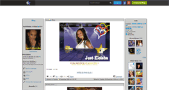 Desktop Screenshot of just-eloisha.skyrock.com