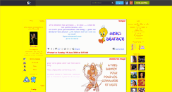 Desktop Screenshot of bpucette.skyrock.com