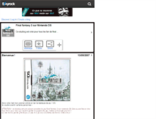 Tablet Screenshot of final-fantasy-3-ds.skyrock.com