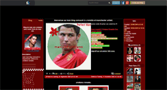 Desktop Screenshot of man-utd-cristiano.skyrock.com