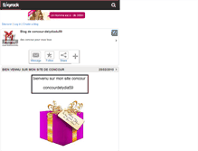 Tablet Screenshot of concour-delydiadu59.skyrock.com