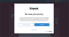 Desktop Screenshot of pixtache.skyrock.com