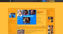 Desktop Screenshot of ficlola91.skyrock.com