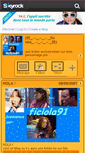 Mobile Screenshot of ficlola91.skyrock.com