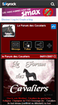 Mobile Screenshot of forum-cavaliers.skyrock.com