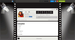 Desktop Screenshot of claudia2911.skyrock.com