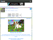 Tablet Screenshot of cavalier-king-charles-x3.skyrock.com