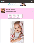 Tablet Screenshot of bebes-bonheurs.skyrock.com