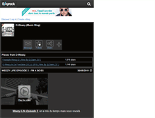 Tablet Screenshot of d-weezy-officiel.skyrock.com