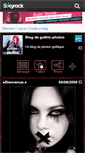 Mobile Screenshot of gothic-photos.skyrock.com