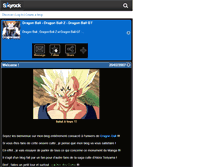 Tablet Screenshot of dragonballdbzgt.skyrock.com