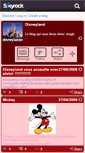 Mobile Screenshot of disneylandmagic.skyrock.com