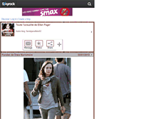 Tablet Screenshot of ellenpage-online.skyrock.com