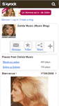 Mobile Screenshot of dalidamusic.skyrock.com