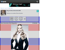 Tablet Screenshot of elena-dementieva949.skyrock.com