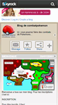 Mobile Screenshot of combatpokemon.skyrock.com