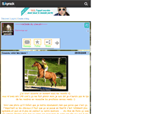 Tablet Screenshot of cheval-----passion.skyrock.com