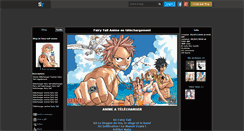 Desktop Screenshot of fairy-tail-anime.skyrock.com