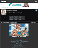 Tablet Screenshot of fairy-tail-anime.skyrock.com