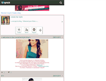 Tablet Screenshot of createherstyle.skyrock.com
