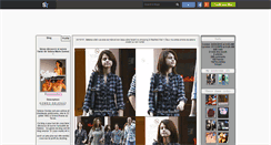 Desktop Screenshot of gomez-selenaz.skyrock.com