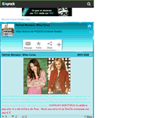 Tablet Screenshot of fanclub-hannah-montana.skyrock.com