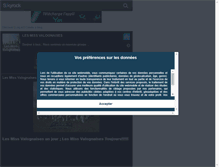 Tablet Screenshot of les-miss-valognaises.skyrock.com