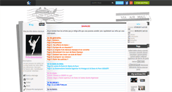 Desktop Screenshot of infos-danse-classique.skyrock.com